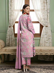 3 Pcs Lawn Unstitched Suit 516