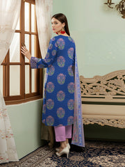 3 Pcs Lawn Unstitched Suit 519