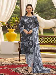 3 Pcs Lawn Unstitched Suit 501