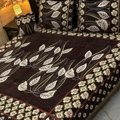 Fancy Velvet Bed Sheet Set - 4 Pieces FVB 230