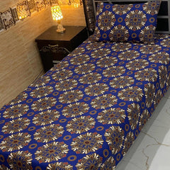 4 Pieces Crystal Cotton Single Pair Bedsheet SB 521