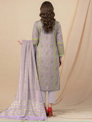 3 Pcs Lawn Unstitched Suit 541