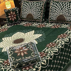 Fancy Velvet Bed Sheet Set - 4 Pieces FVB 253