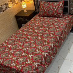 4 Pieces Crystal Cotton Single Pair Bedsheet SB 504