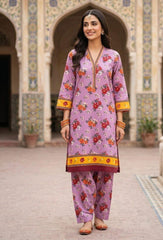 2 Pcs Ladies Suit Des 107