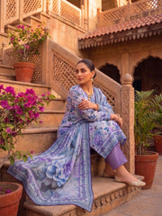 3 Pcs Lawn Unstitched Suit 590
