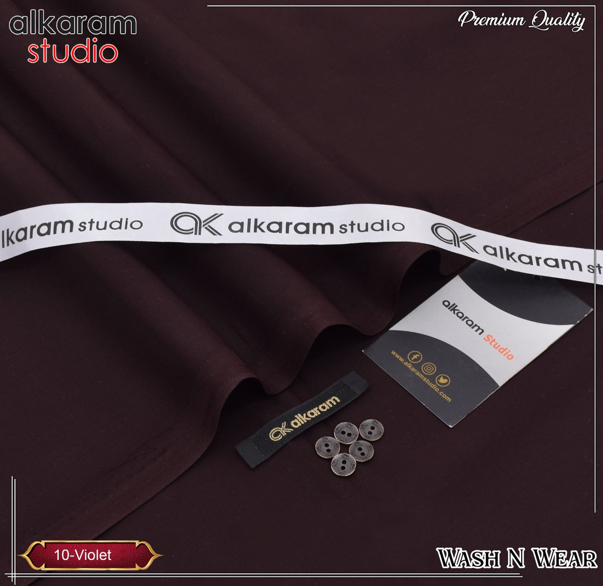 Unstitched Premium Wash N Wear 910