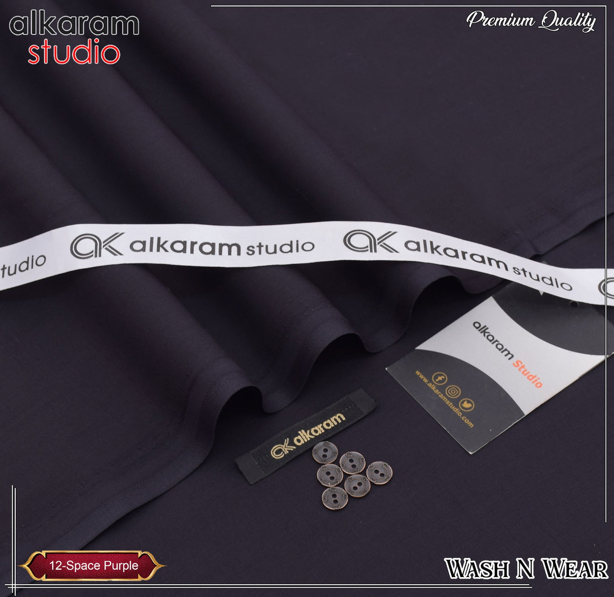 Unstitched Premium Wash N Wear 912