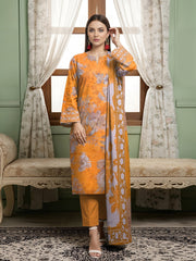3 Pcs Lawn Unstitched Suit 512