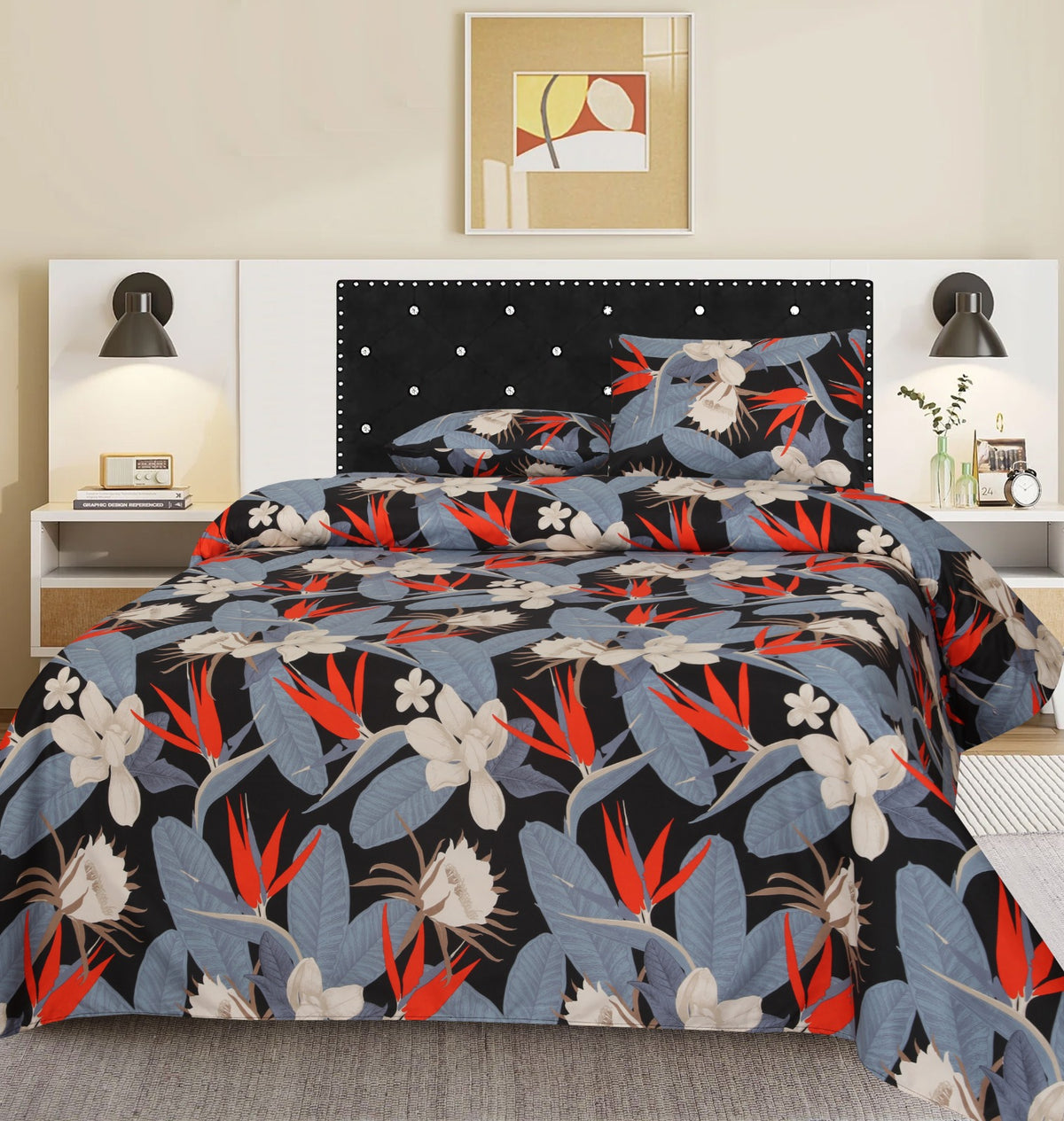 King Size Double Bed Sheet 117