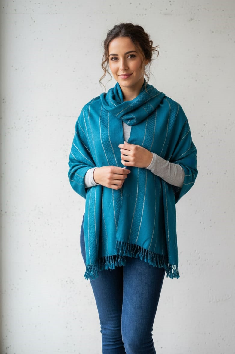 Women's Wool Shawl JWL 417