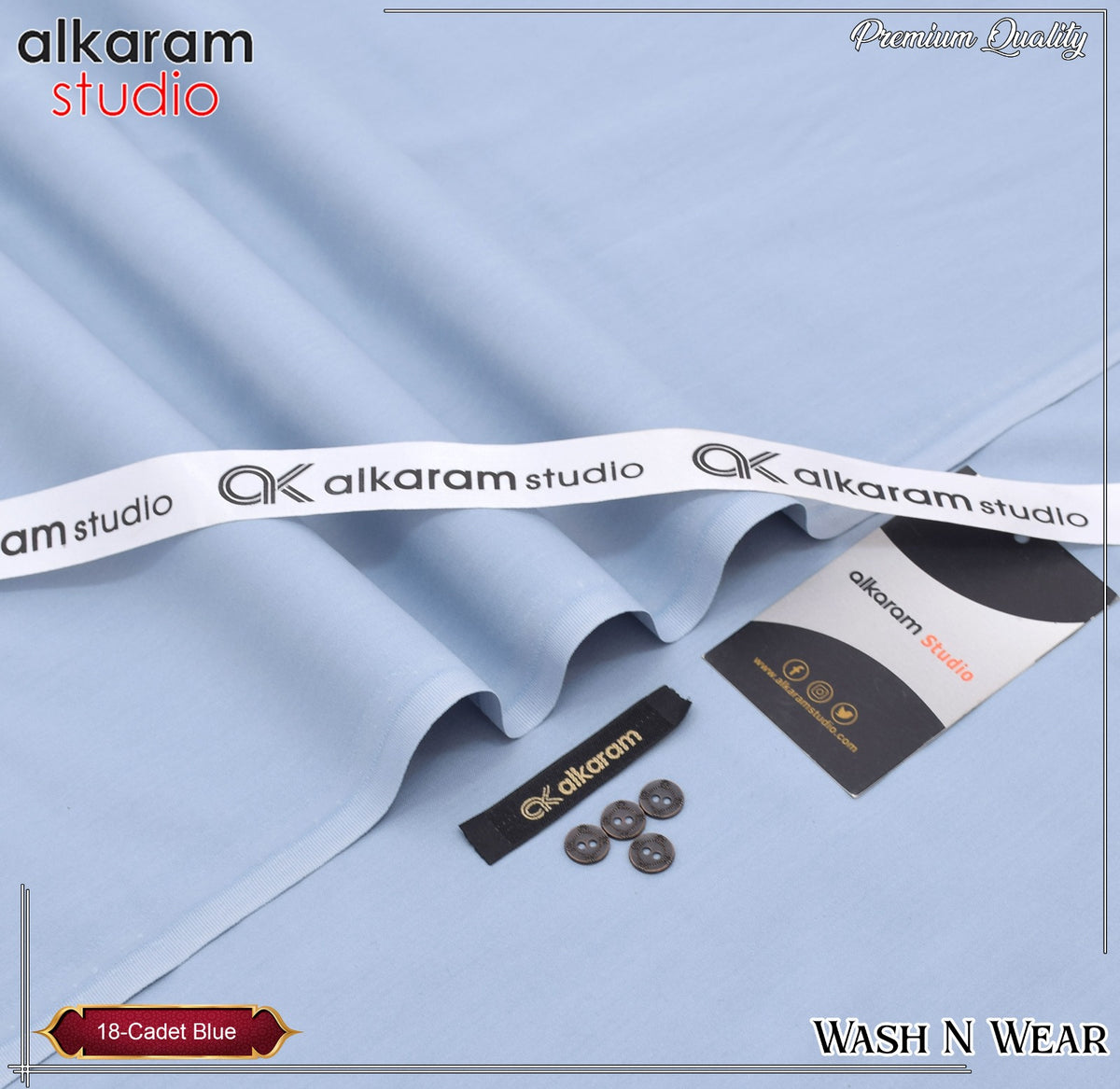Unstitched Premium Wash N Wear 918