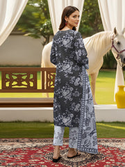 3 Pcs Lawn Unstitched Suit 501