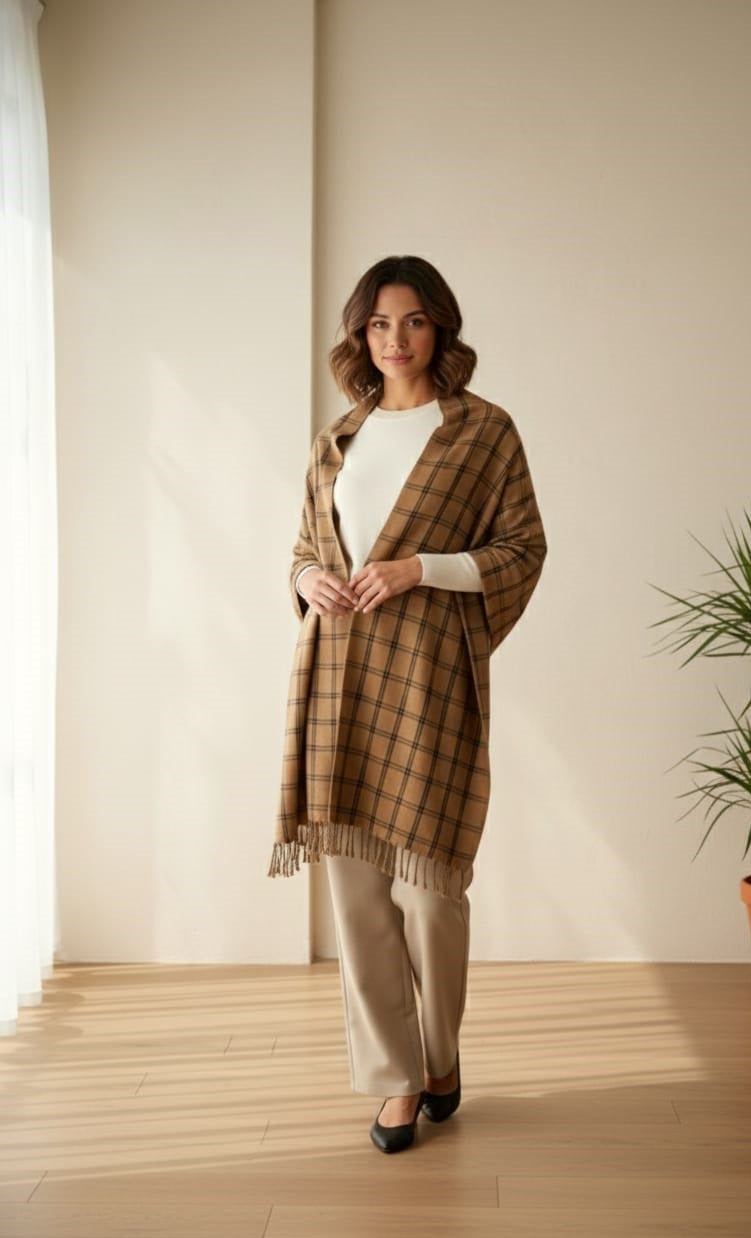 Women's Wool Shawl JWL 429