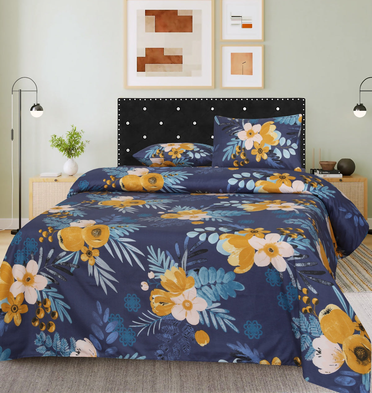 King Size Double Bed Sheet 129