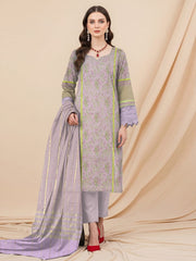 3 Pcs Lawn Unstitched Suit 541