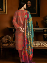 3 Pcs Lawn Unstitched Suit 548
