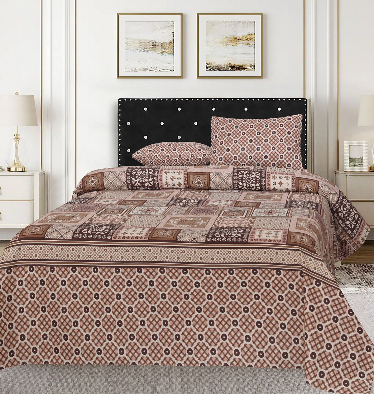 King Size Double Bed Sheet 157