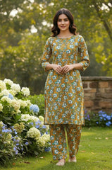 2 Pcs Ladies Suit  Des  105