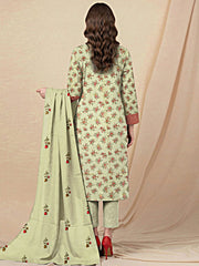3 Pcs Lawn Unstitched Suit 561