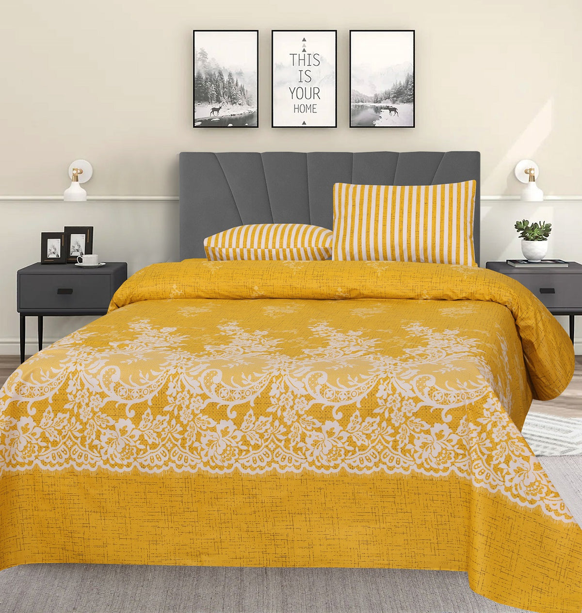King Size Double Bed Sheet 172