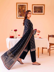 3 Pcs Lawn Unstitched Suit 578