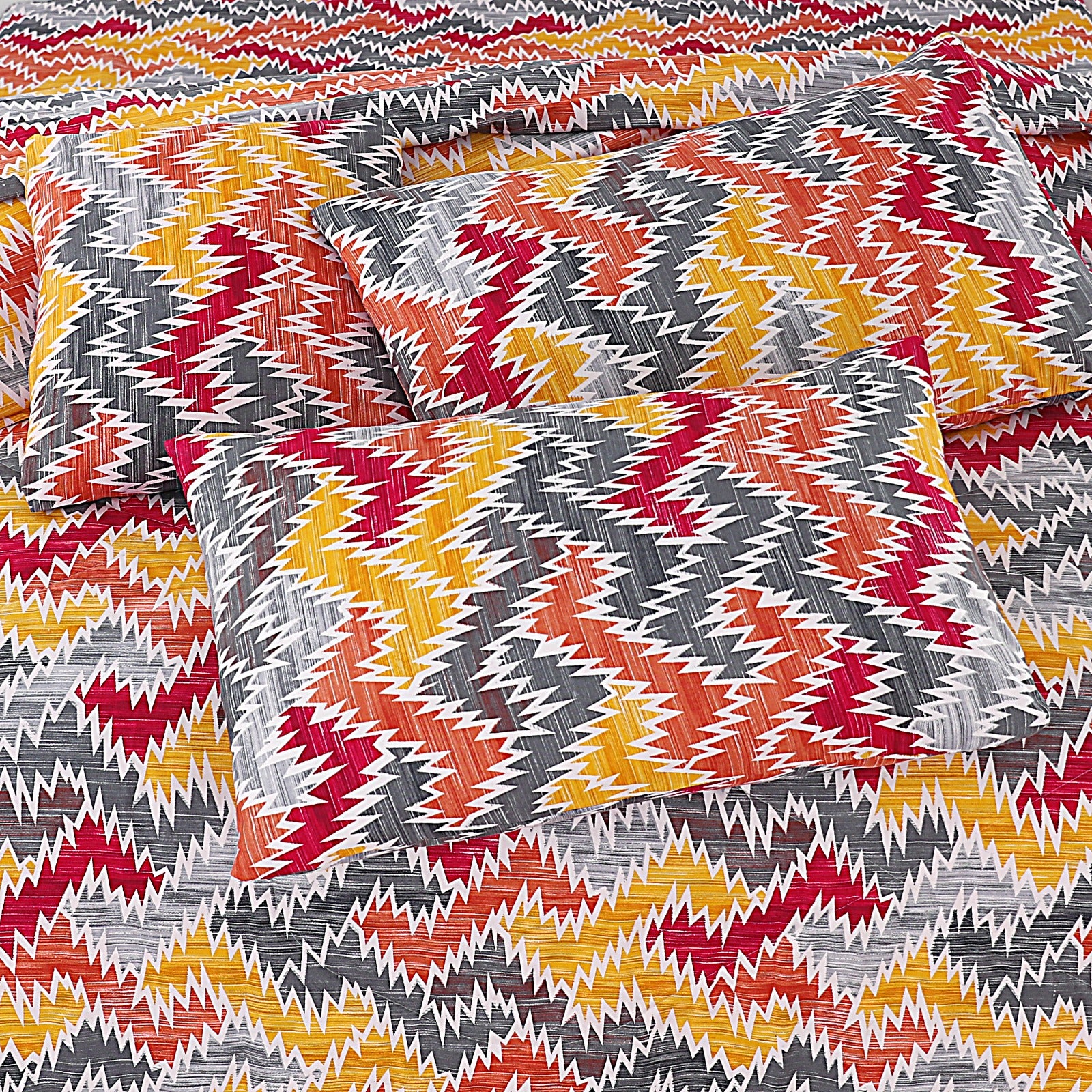 7 Pieces Quilted Comforter Set AK 151