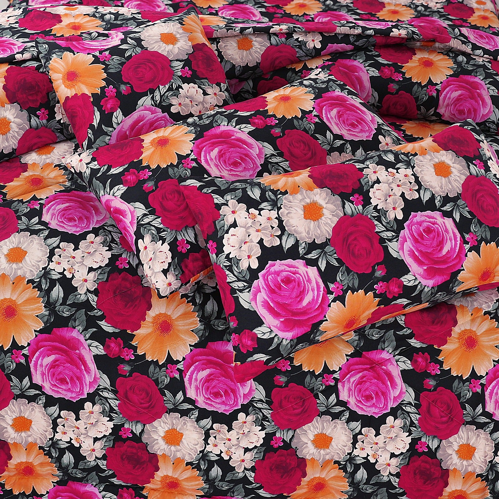 7 Pieces Quilted Comforter Set AK 153